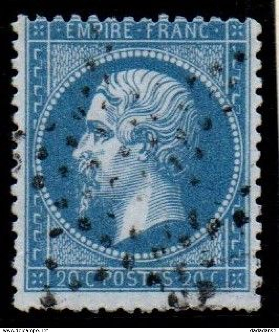 Napoléon N° 22 étoile évidée - 1862 Napoleon III