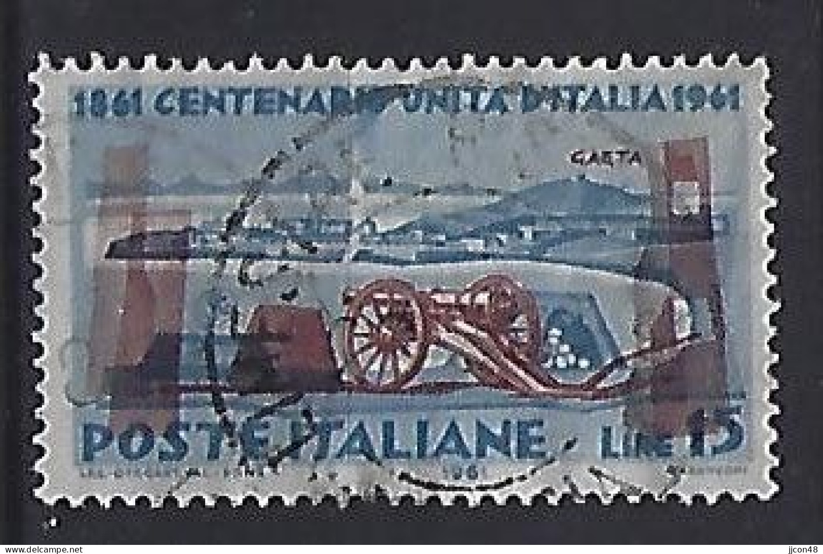Italy 1961  100 Jahrestag Der Einigung Italiens  (o) Mi.1107 - 1961-70: Used