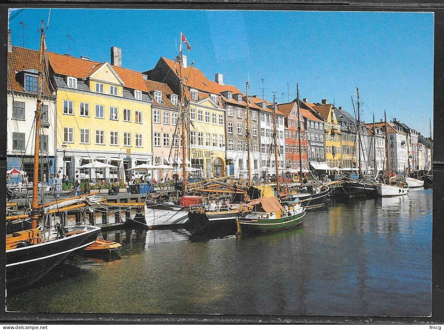 Copenhagen, Nyhavn, Mailed 1993 - Denmark
