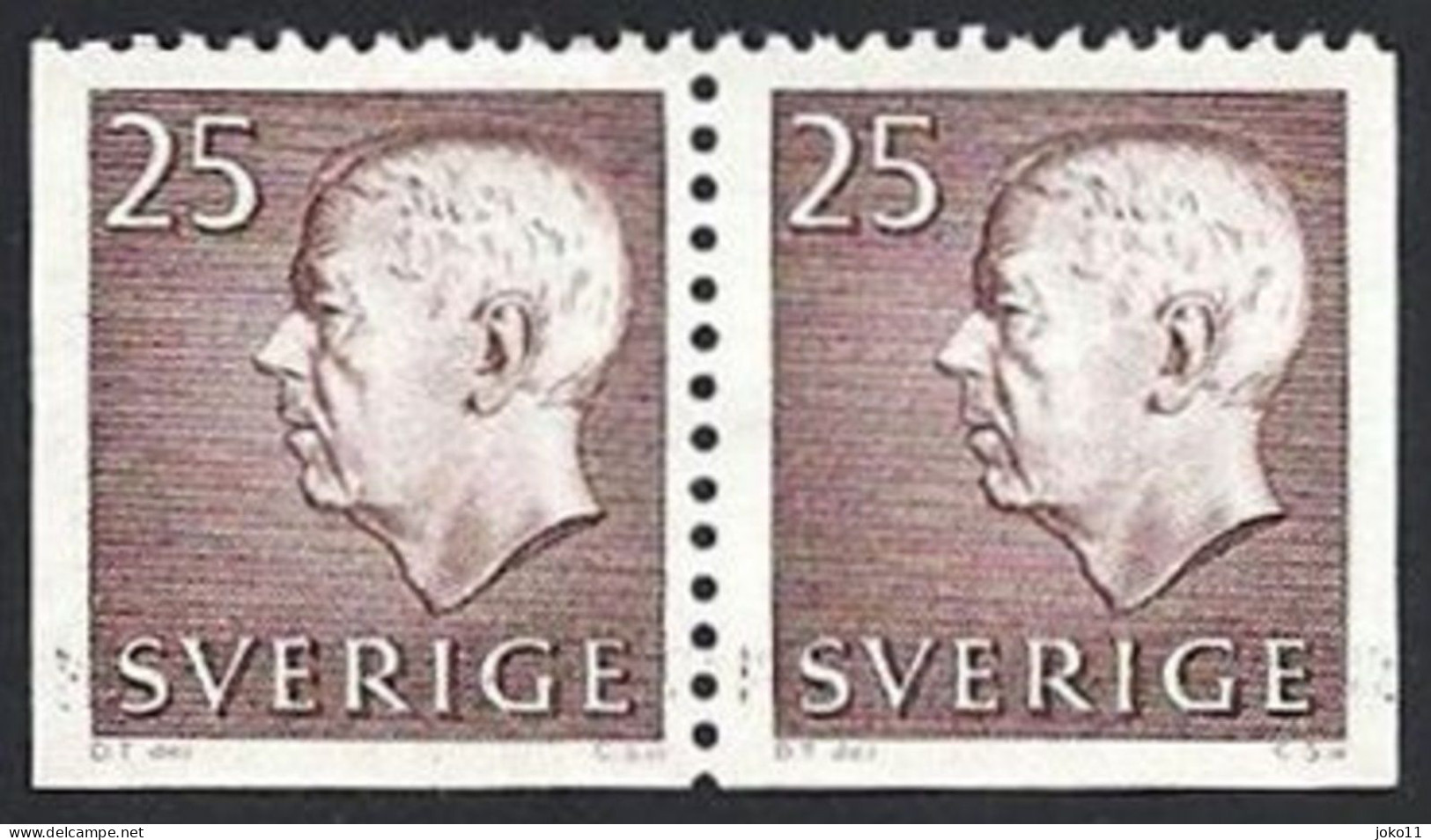 Schweden, 1961, Michel-Nr. 478 Elu, + Eru **postfrisch - Ungebraucht