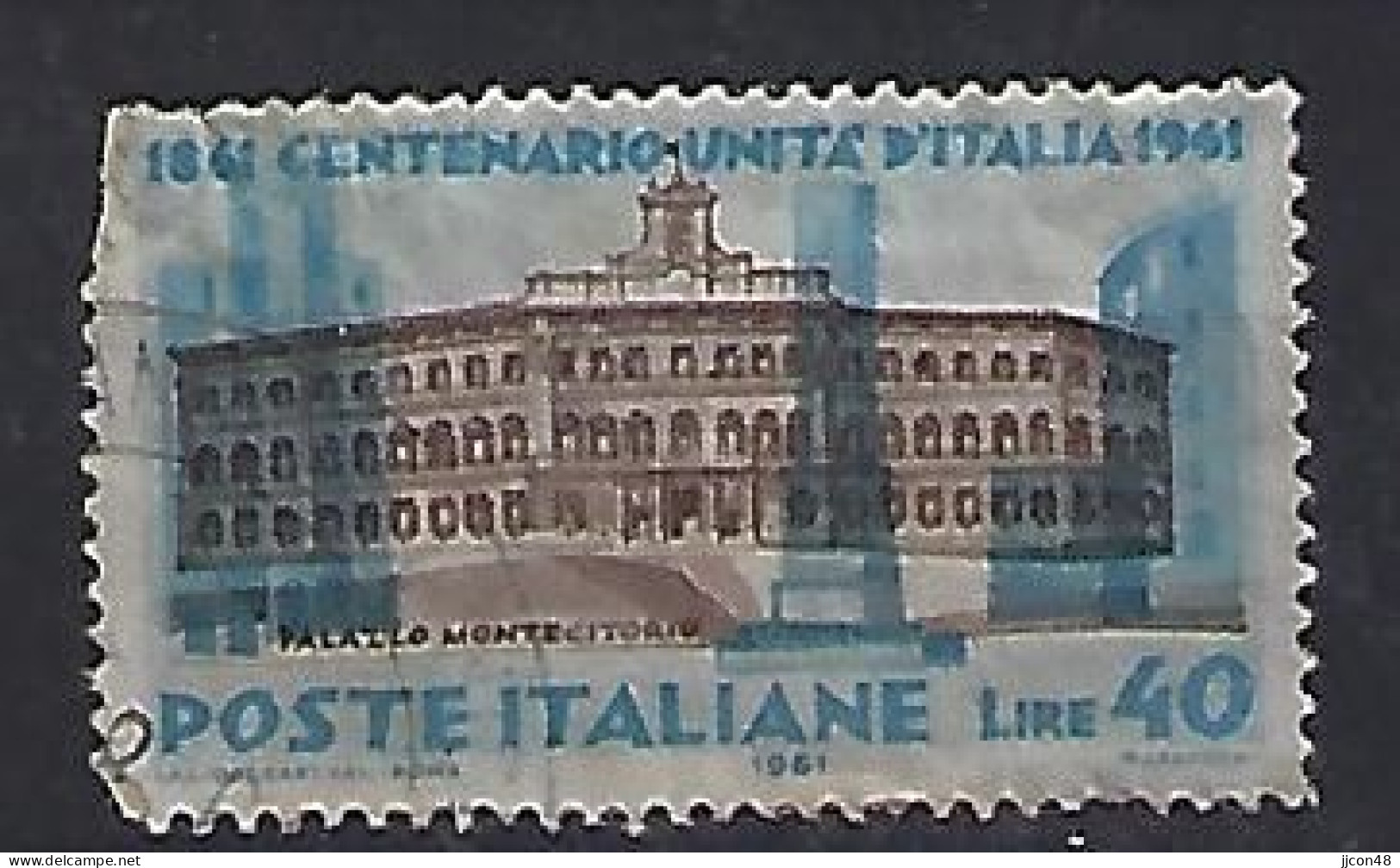 Italy 1961  100 Jahrestag Der Einigung Italiens  (o) Mi.1109 - 1961-70: Oblitérés