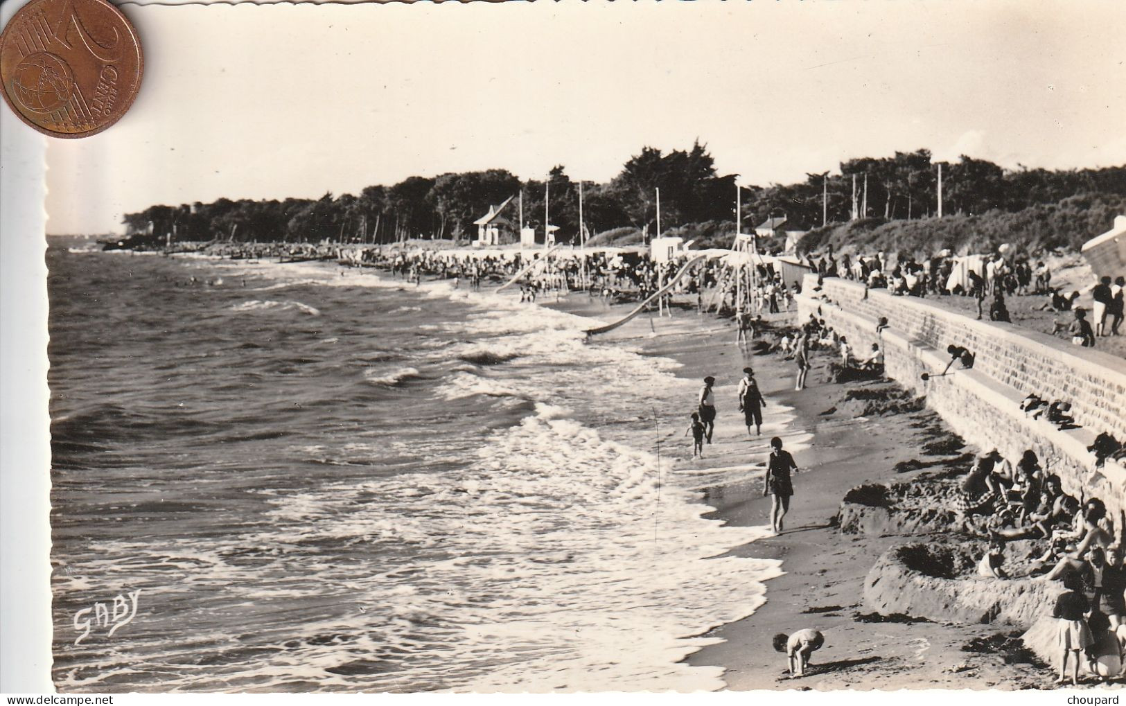 44 - Carte Postale Semi Moderne De  SAINT BREVIN LES PINS    Plage Vers Mindin - Saint-Brevin-les-Pins