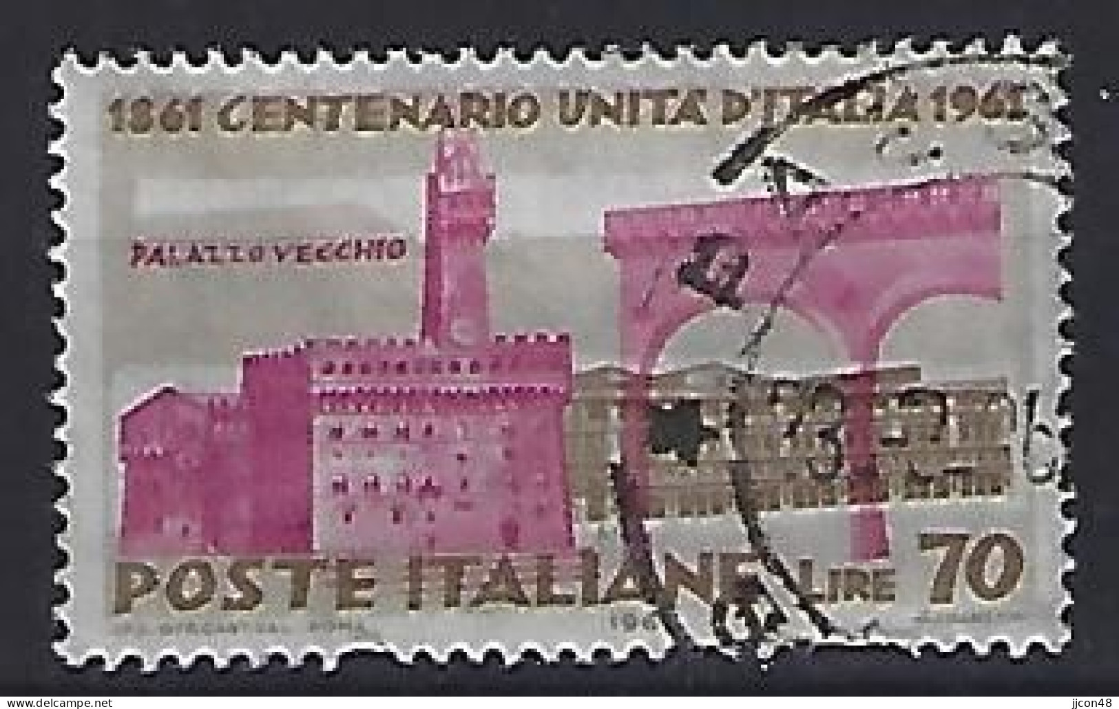 Italy 1961  100 Jahrestag Der Einigung Italiens  (o) Mi.1110 - 1961-70: Oblitérés