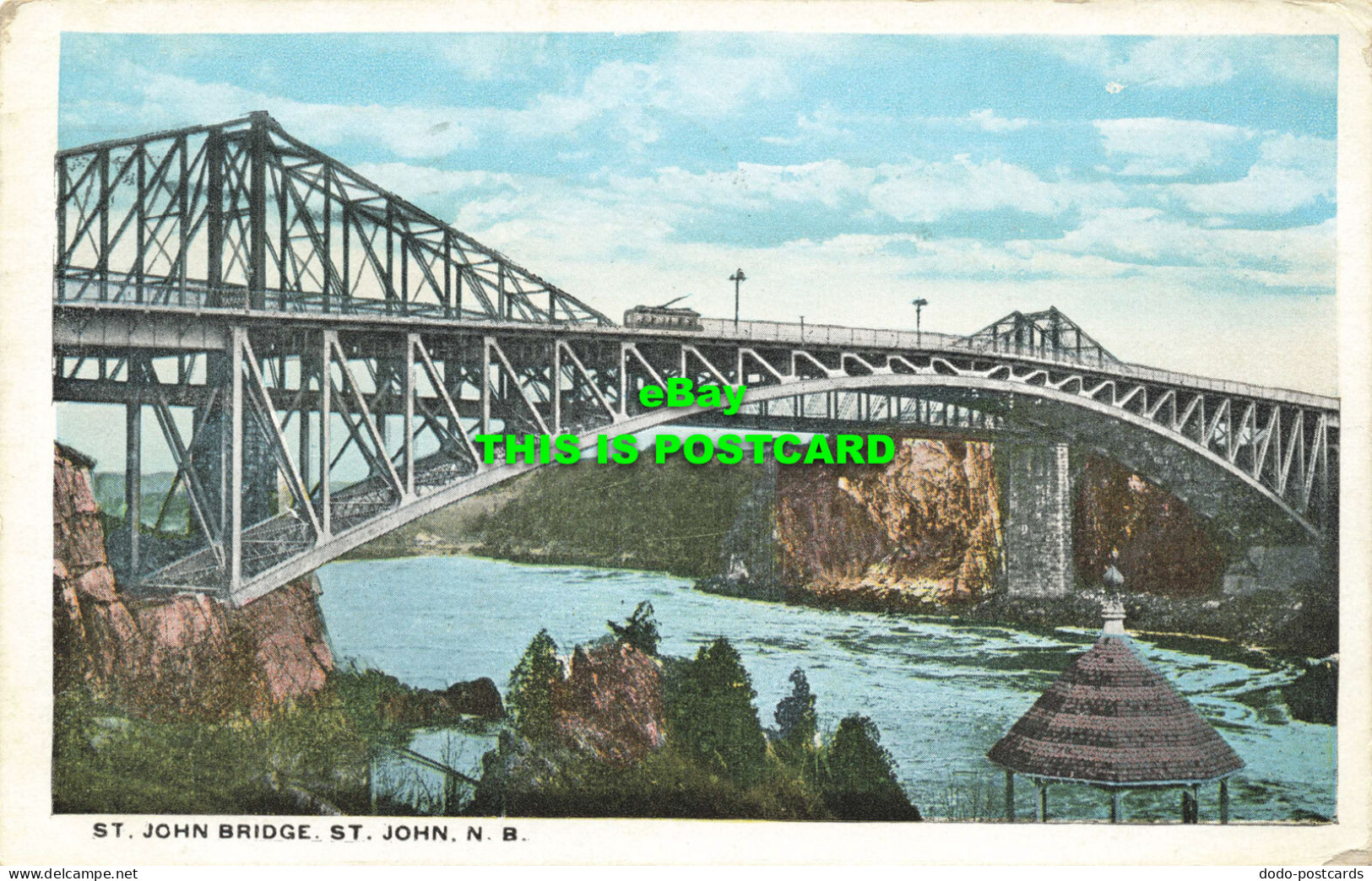 R596413 St. John Bridge. St. John. N. B. St. John News - Welt