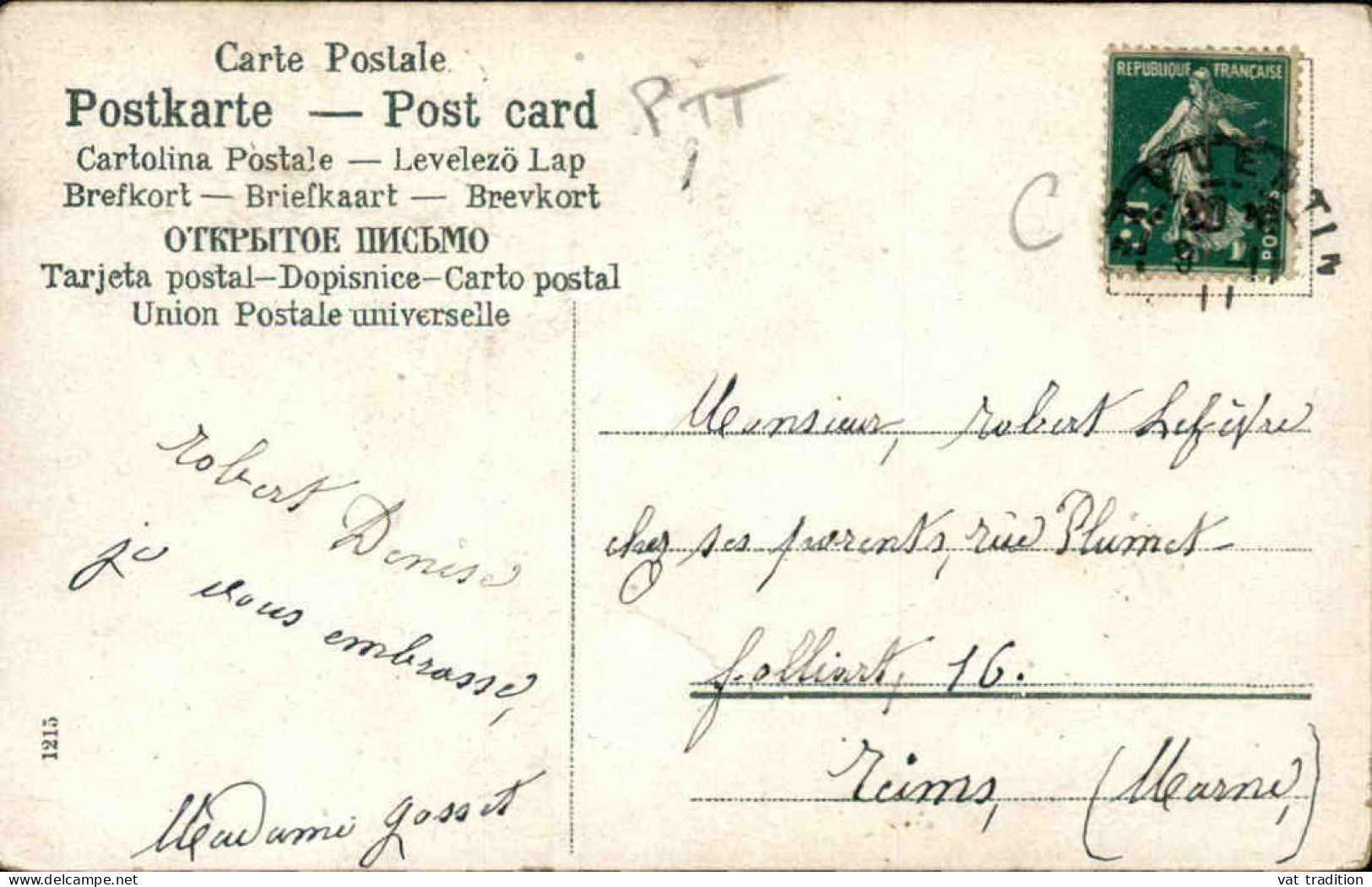 PHILATÉLIE - Carte Postale - Représentation De Timbres Français - L 152209 - Briefmarken (Abbildungen)