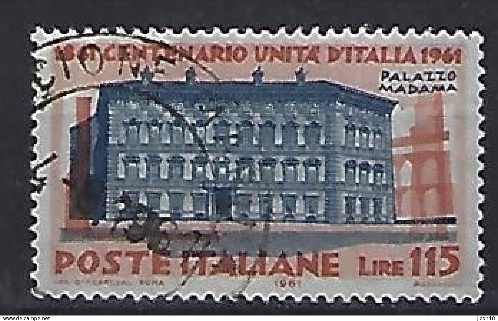 Italy 1961  100 Jahrestag Der Einigung Italiens  (o) Mi.1111 - 1961-70: Gebraucht