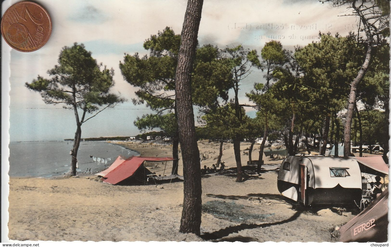 44 - Carte Postale Semi Moderne De  SAINT BREVIN LES PINS    Le Camp De Camping Avec Vieille Caravane - Saint-Brevin-les-Pins