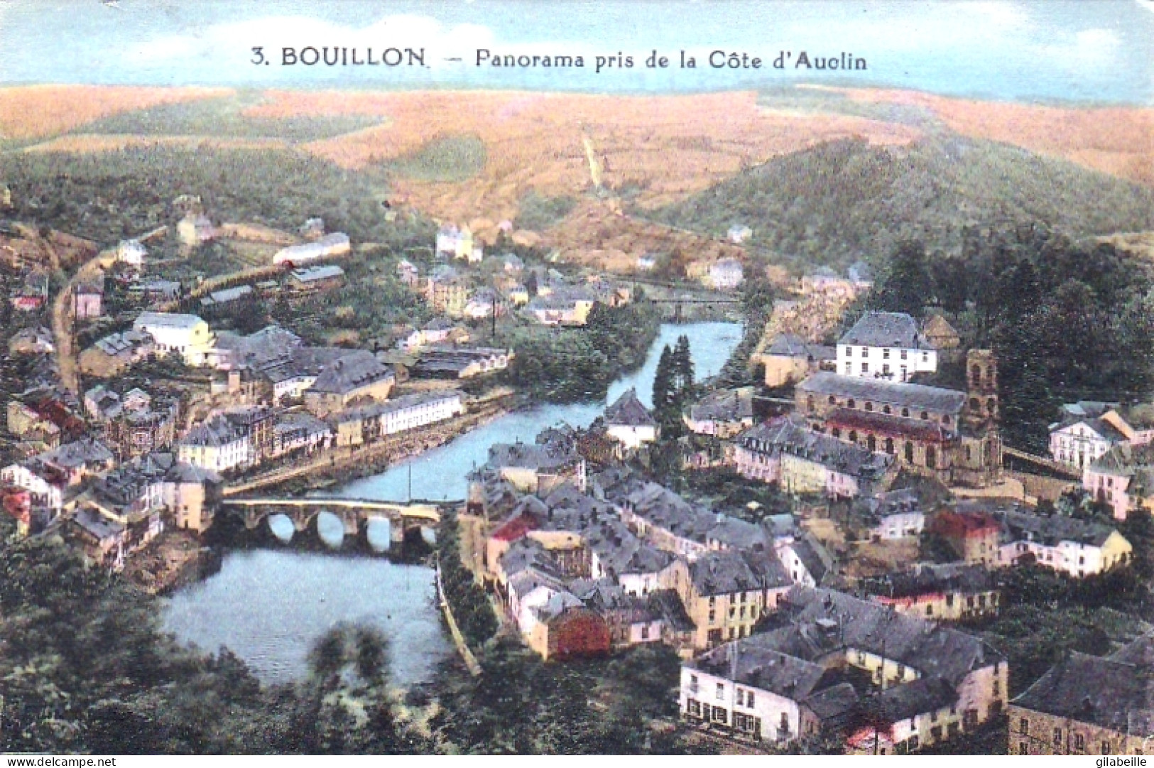 BOUILLON - Panorama Pris De La Cote - Bouillon