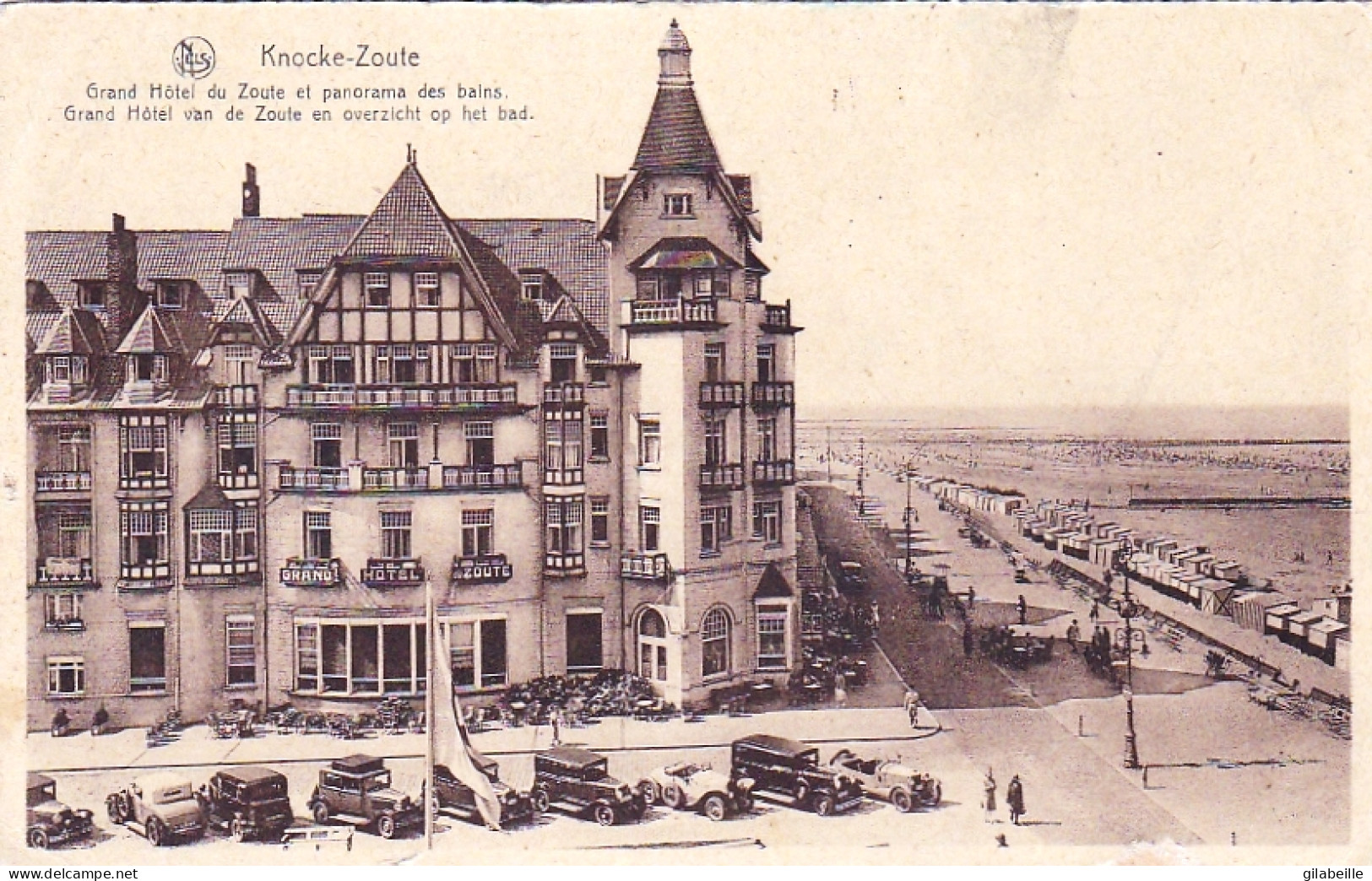 KNOCKE ZOUTE - Grand Hotel Du Zoute Et Parcours Des Bains - Knokke