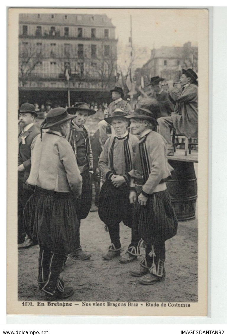 29 MORLAIX NOS VIEUX BRAGOUS BRAZ ETUDES DE COSTUMES - Morlaix