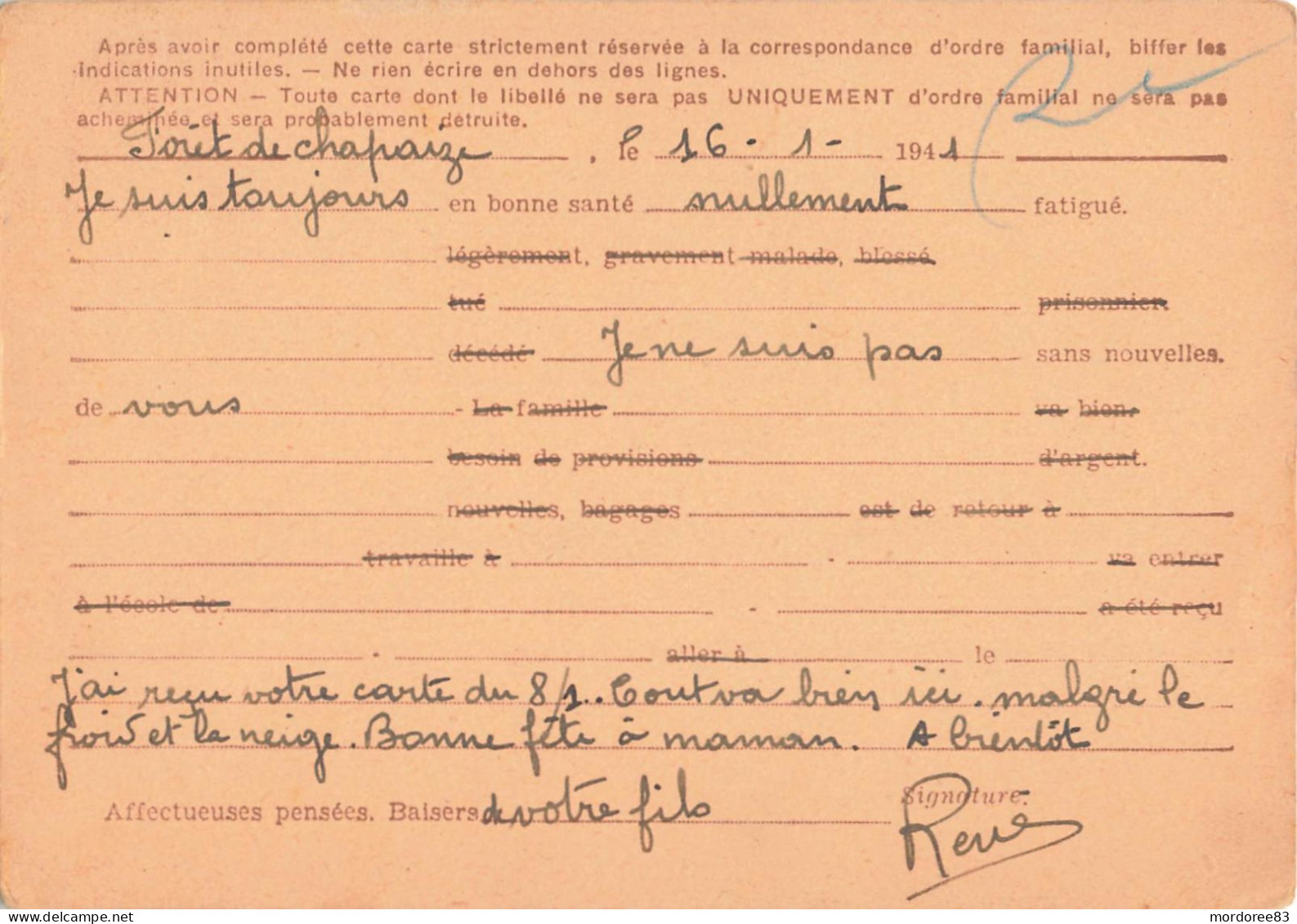 ENTIER IRIS SUR CP CHANTIERS DE LA JEUNESSE CJF GROUPEMENT 4 CORMATIN SAONE ET LOIRE POUR PROVINS 1941 - Guerre De 1939-45