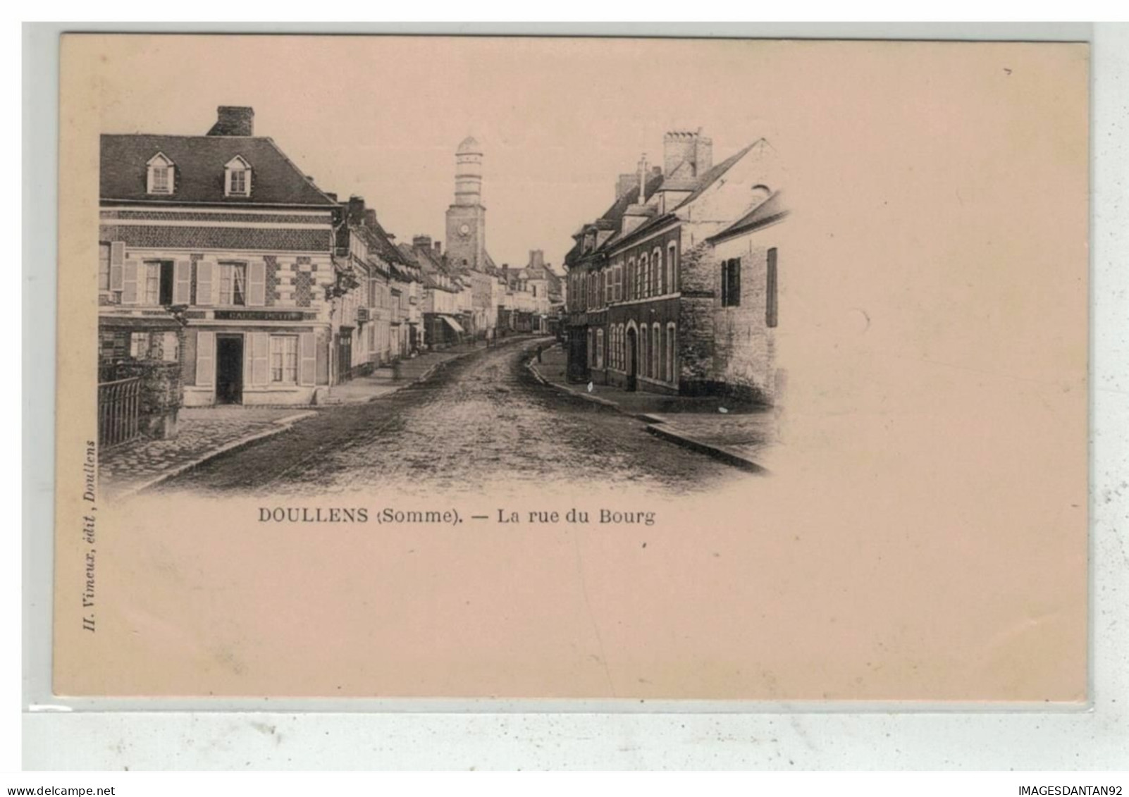 80 DOULLENS #15051 LA RUE DU BOURG - Doullens