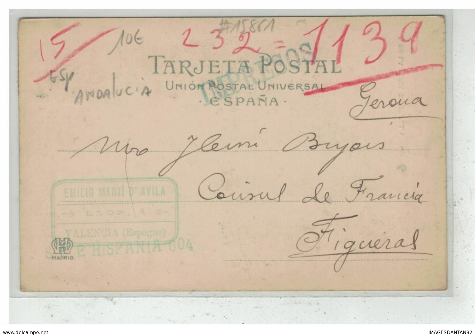 ESPAGNE #15861 SEVILLA SEVILLE EN LA FERIA + CACHET VALENCIA HAUSER Y MENET - Sevilla (Siviglia)
