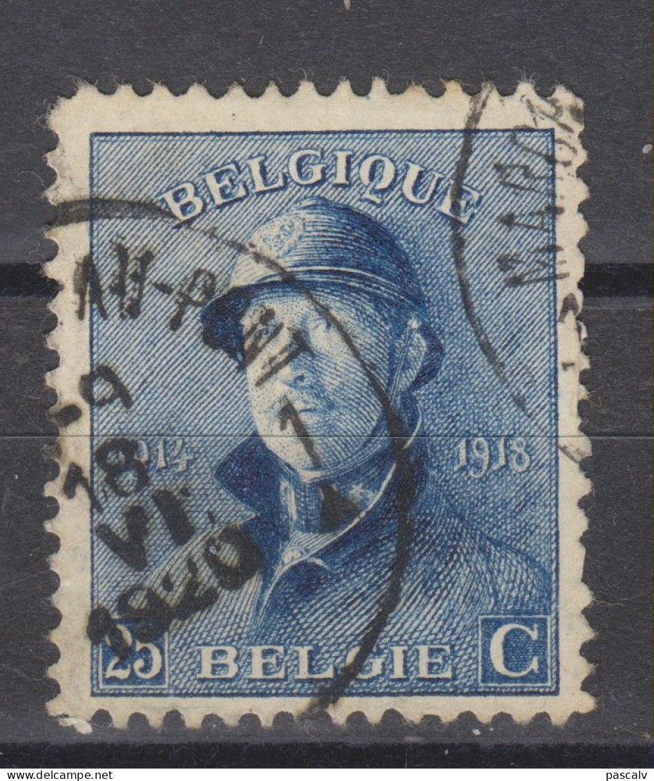COB 171 Oblitération Centrale MARCHIENNE-AU-PONT 1 - 1919-1920 Albert Met Helm