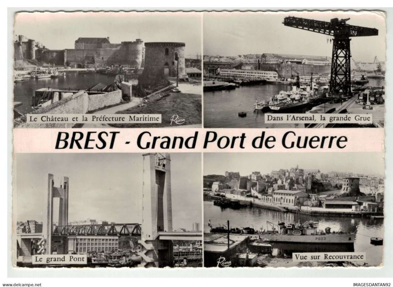 29 BREST GRAND PORT DE GUERRE VUES MULTIPLES - Brest