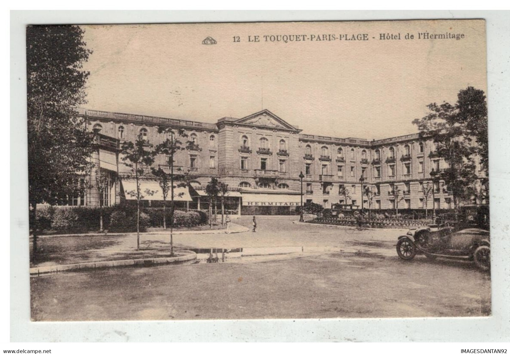 62 LE TOUQUET PARIS PLAGE #10853 HOTEL DE L HERMITAGE N°12 - Le Touquet