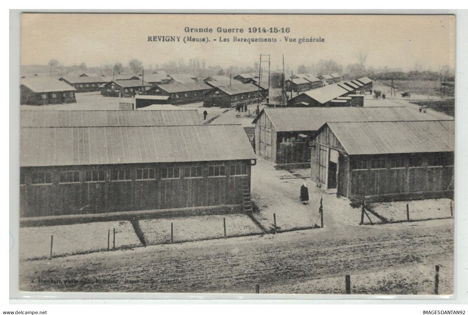 55 REVIGNY LES BARAQUEMENTS VUE GENERALE SOUS LA NEIGE - Revigny Sur Ornain