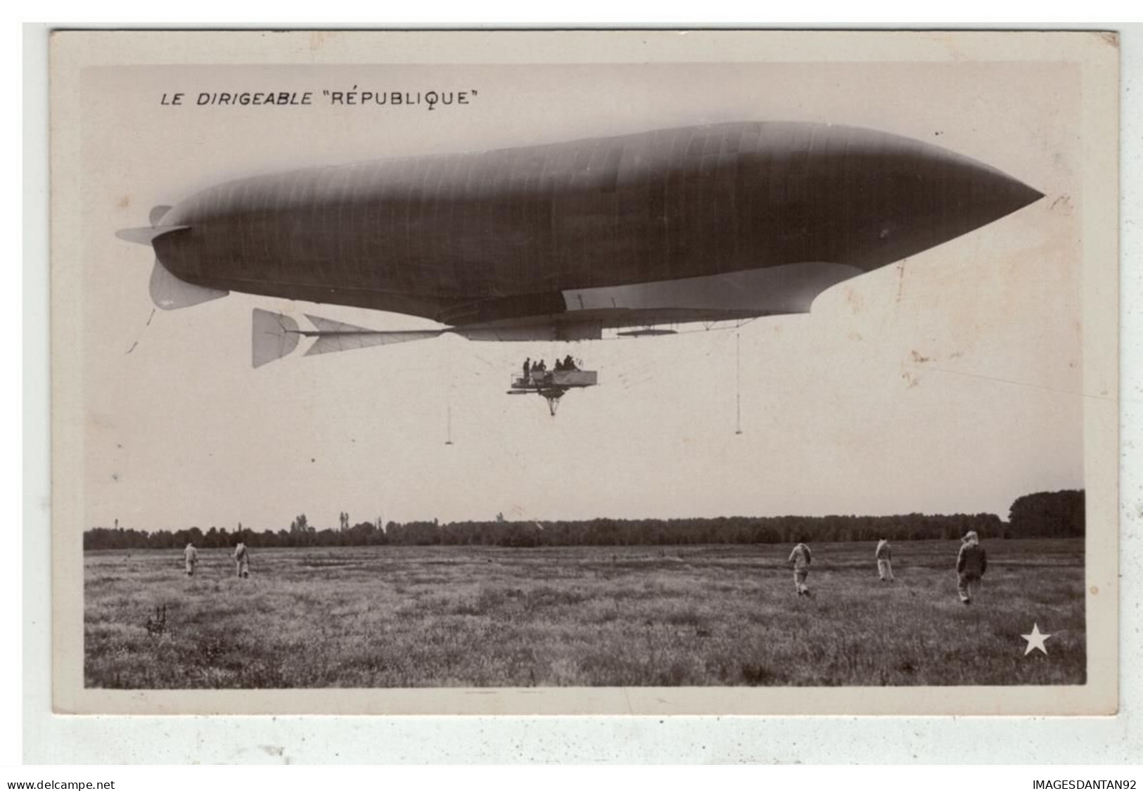 DIRIGEABLE #15924 LE REPUBLIQUE AVIATION - Zeppeline