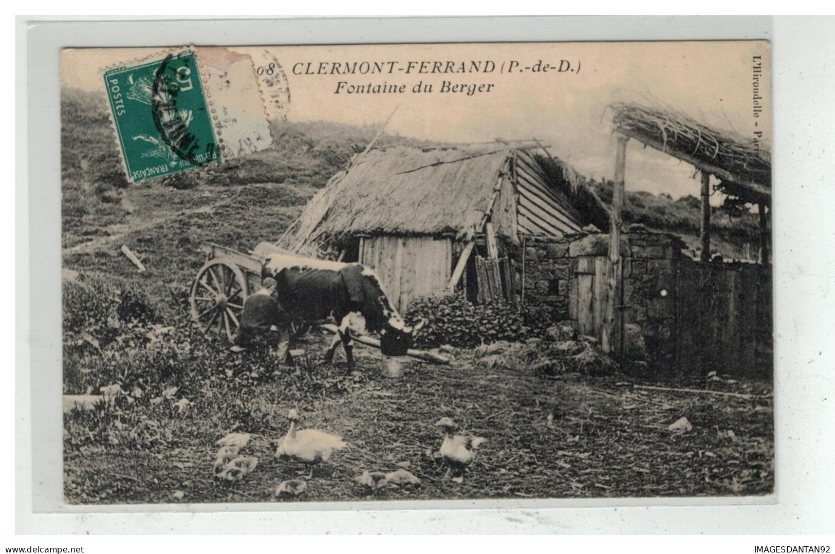 63 CLERMONT FERRAND #11346 FONTAINE DU BERGER TRAITE DE LA VACHE - Clermont Ferrand
