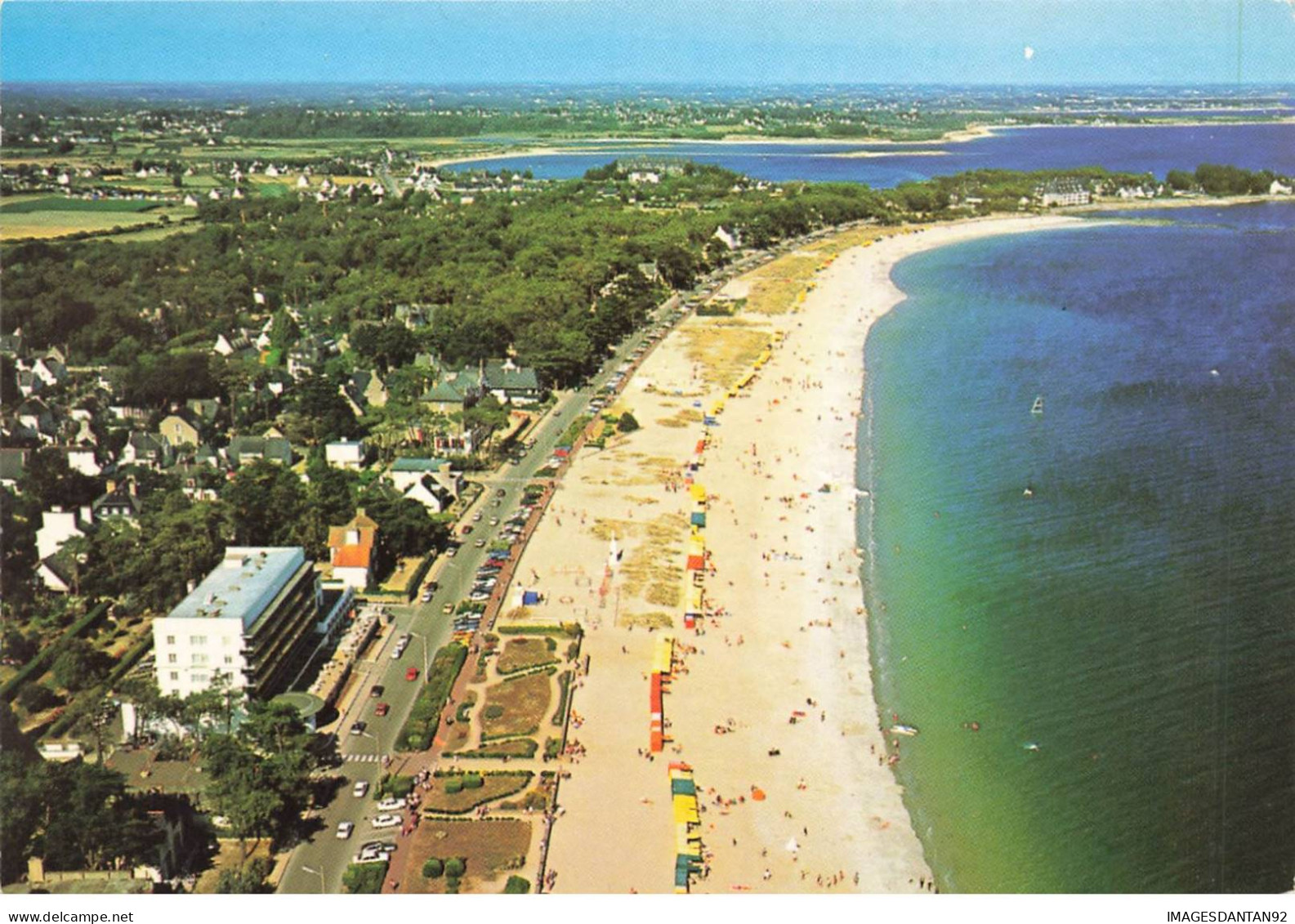 56 CARNAC  #SAN50081 VUE AERIENNE DE LA GRANDE PLAGE - Carnac