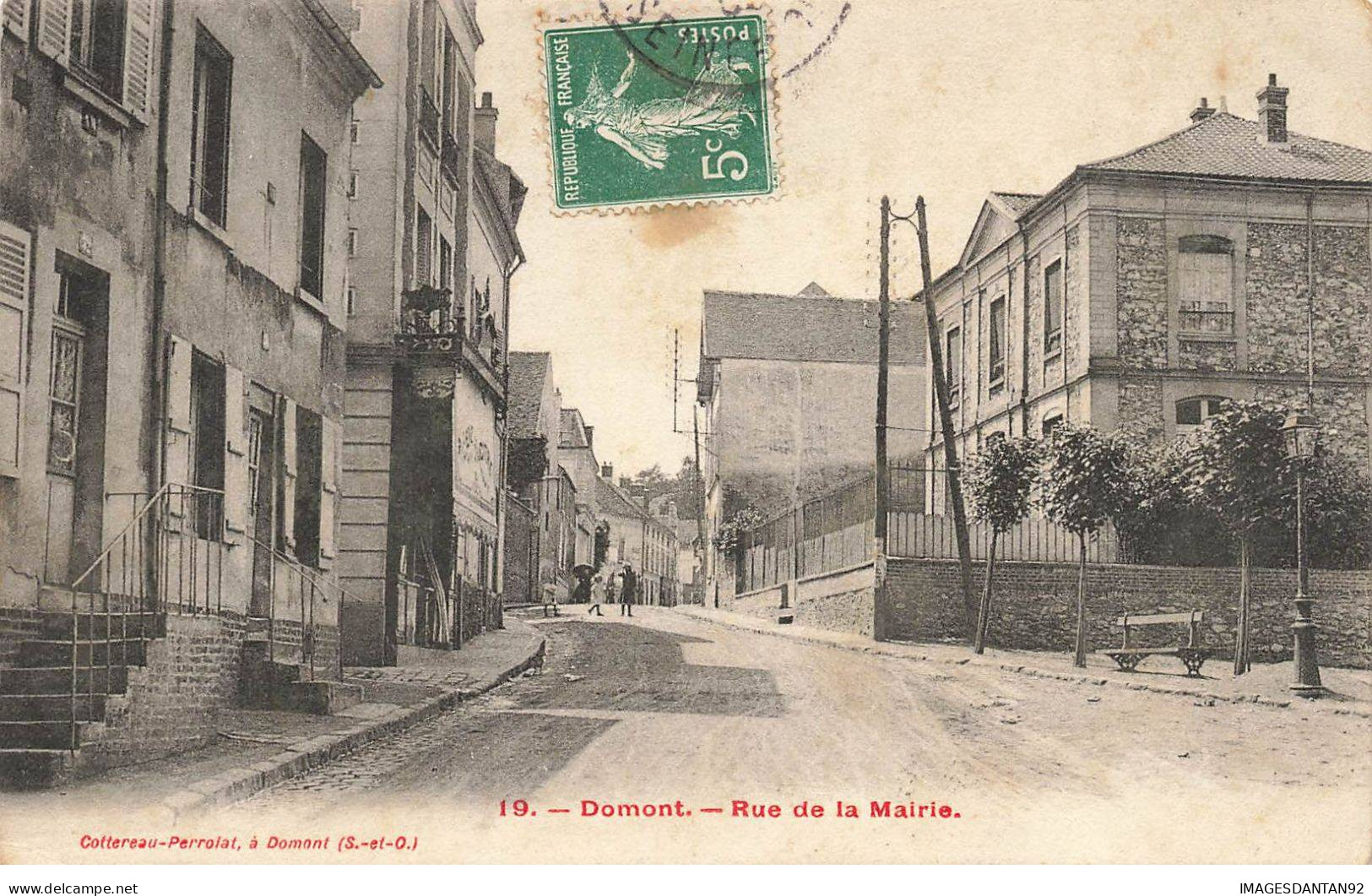 95 DOMONT #AS38729 RUE DE LA MAIRIE - Domont