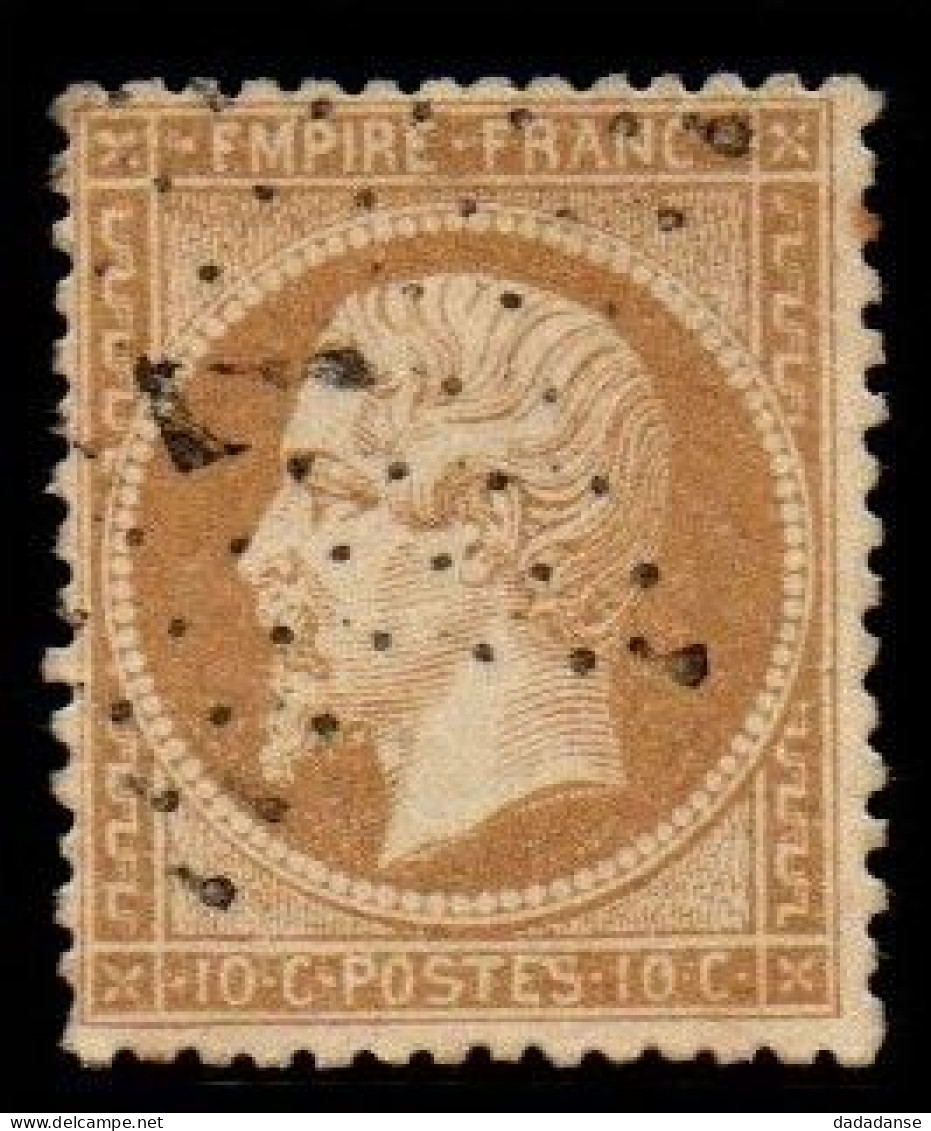 Napoléon N° 21 étoile Petit 7 - 1862 Napoléon III.