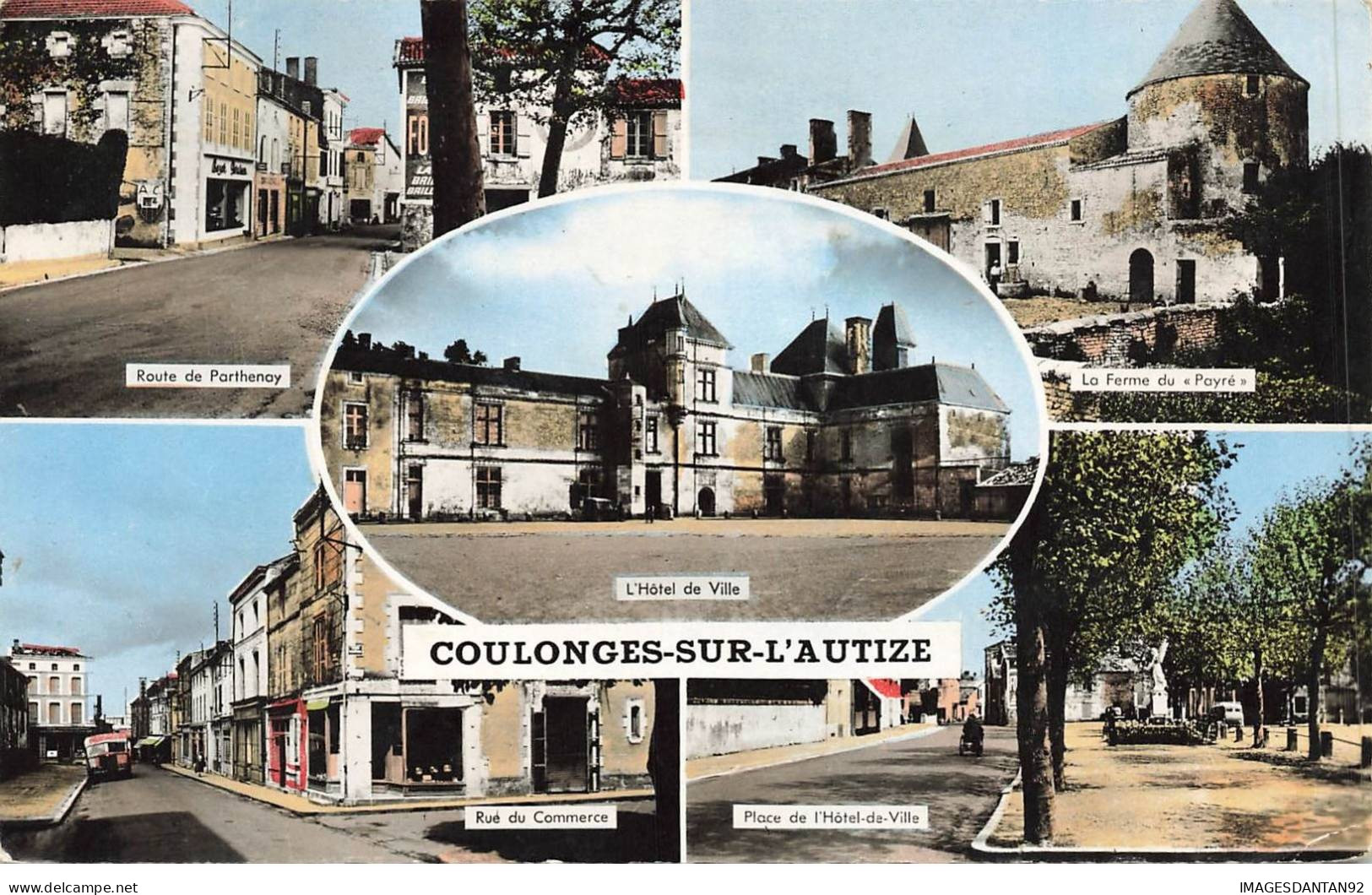 79 COULONGES SUR LAUTIZE #SAN50378 DIFFERENTS ASPECTS DE LA VILLE - Coulonges-sur-l'Autize