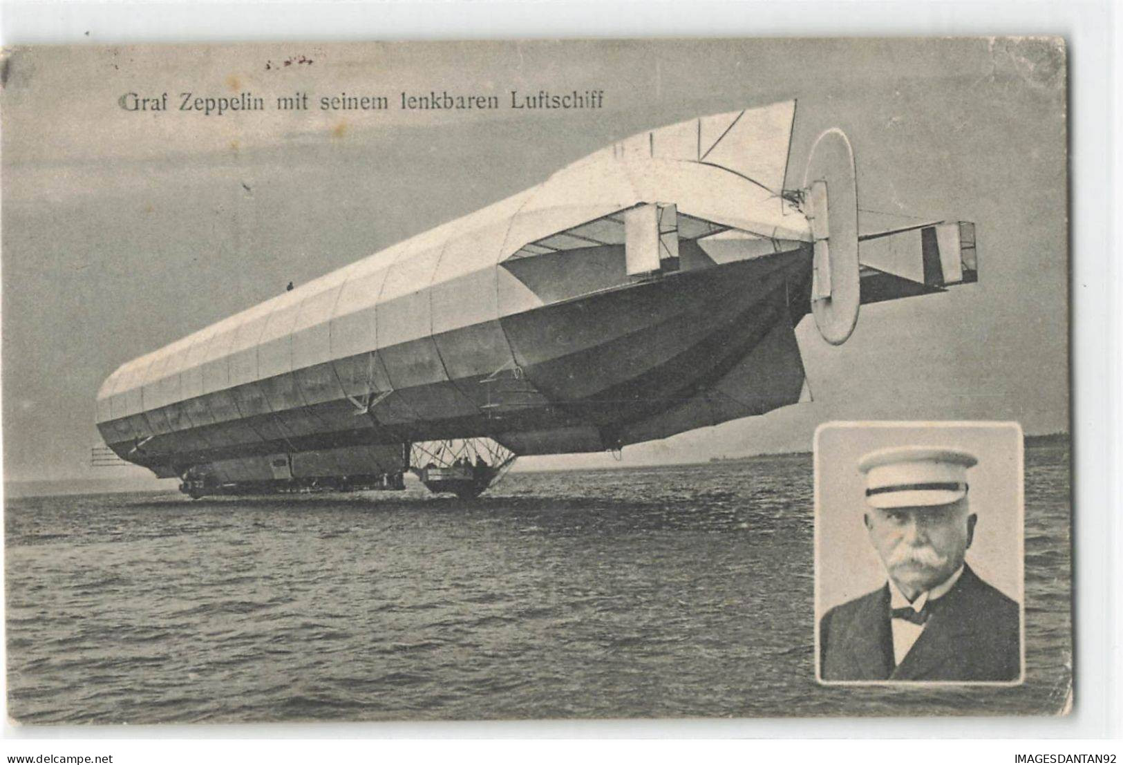 AVIATION #FG50702 DIRIGEABLE ZEPPELIN LUFTSCHIFF GRAF MIT SEINEM - Zeppeline