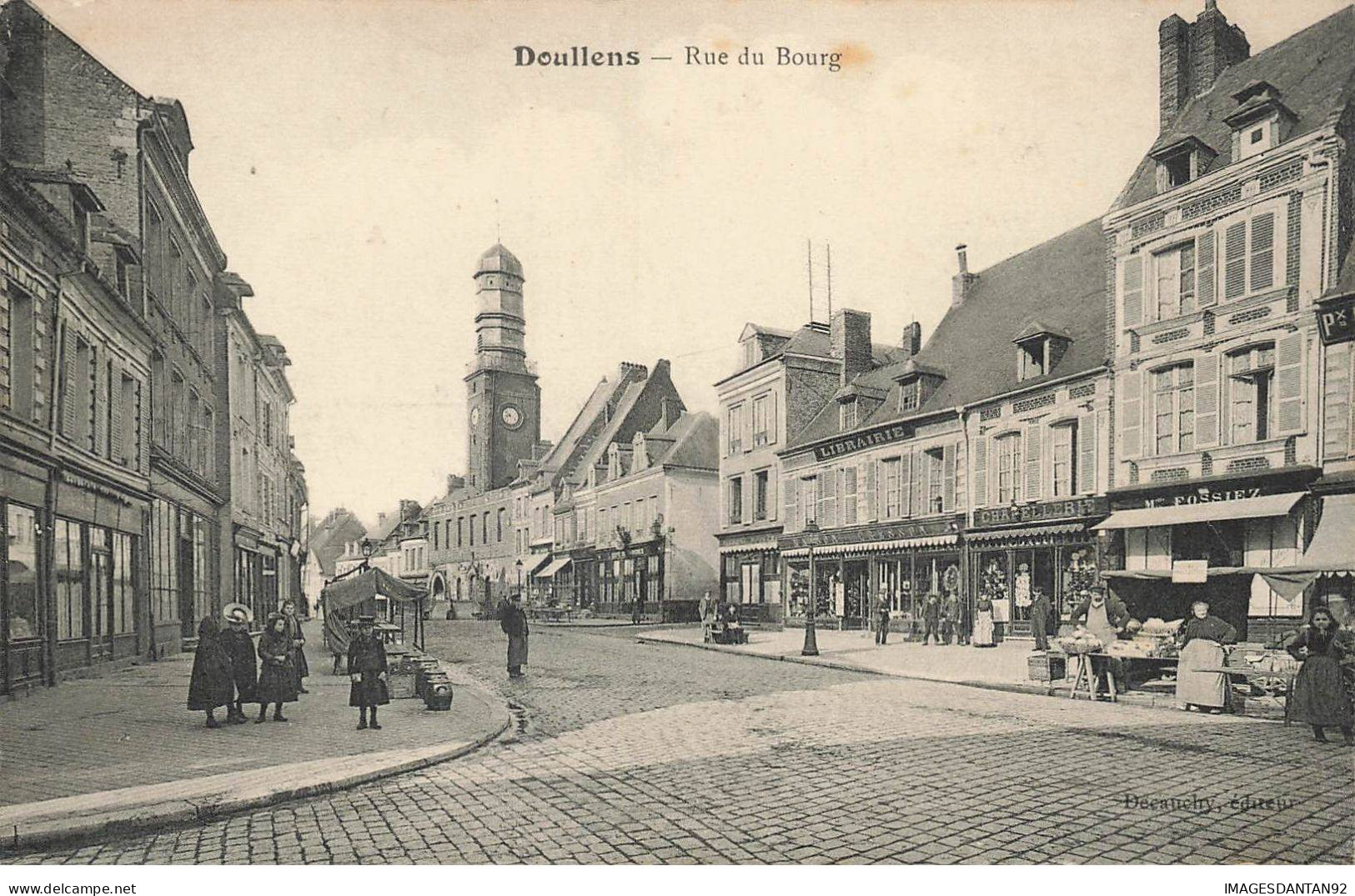 80 DOULLENS #MK48293 RUE DU BOURG - Doullens