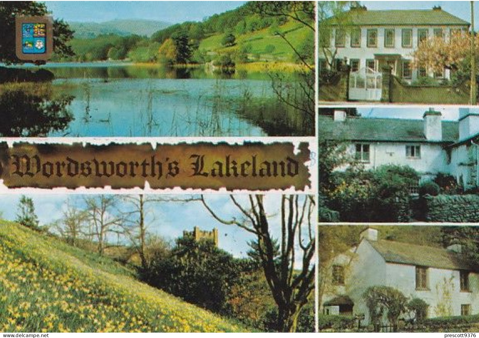 Wordworths Lakeland, Multiview - Lake District  - Unused Postcard - Lake2 - Windermere