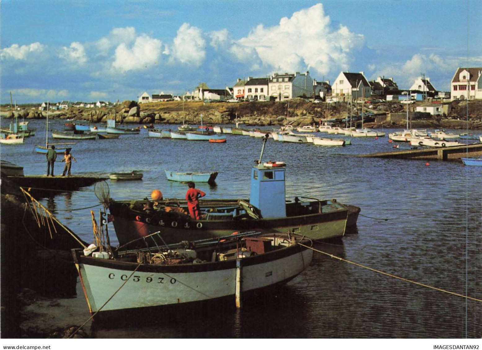 29 TREGUNC #SAN49759 DE CONCARNEAU A PONT AVEN PAR LA COTE LE PETIT DE PECHE DE TREVIGNON EN TREGUNC - Trégunc