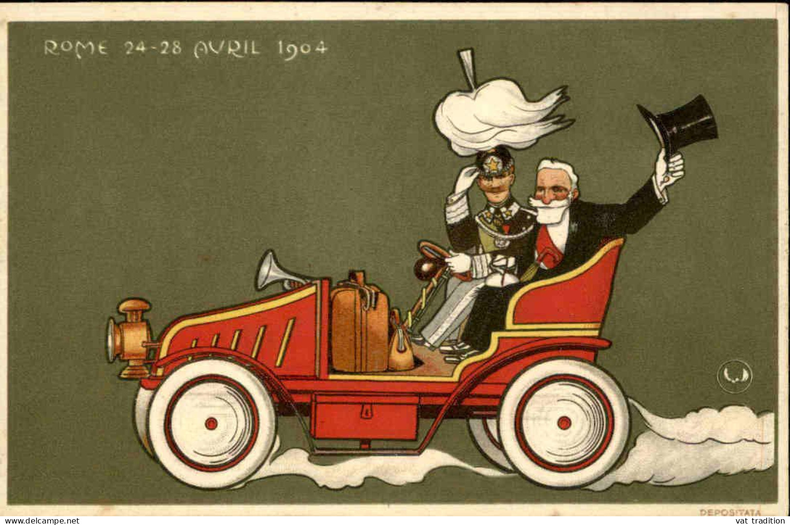 POLITIQUE - Carte Postale - Rome 24/28 Avril 1904 - L 152213 - Events