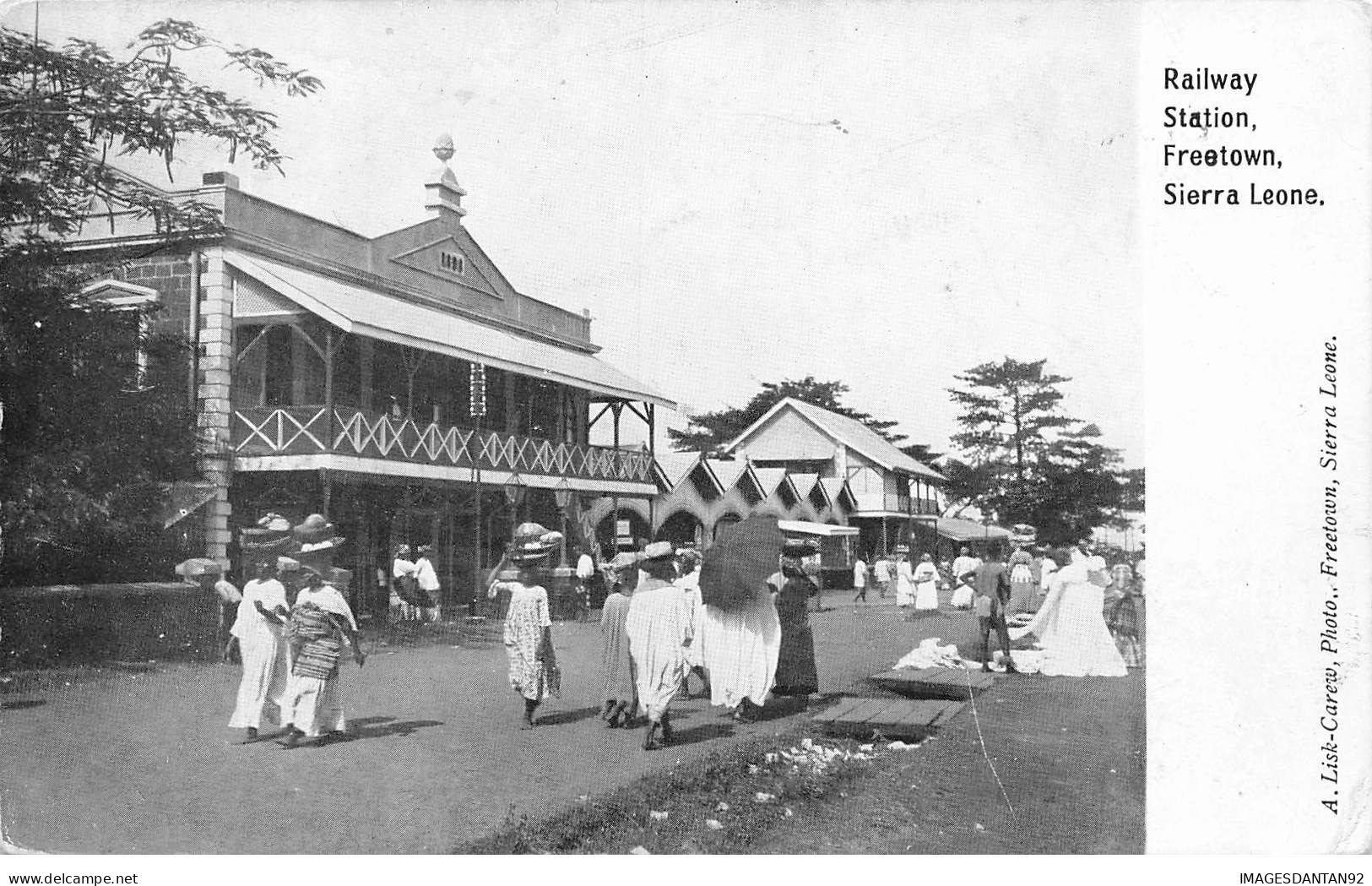 SIERRA LEONE #FG51904 RAILWAY STATION FREETOWN - Sierra Leona