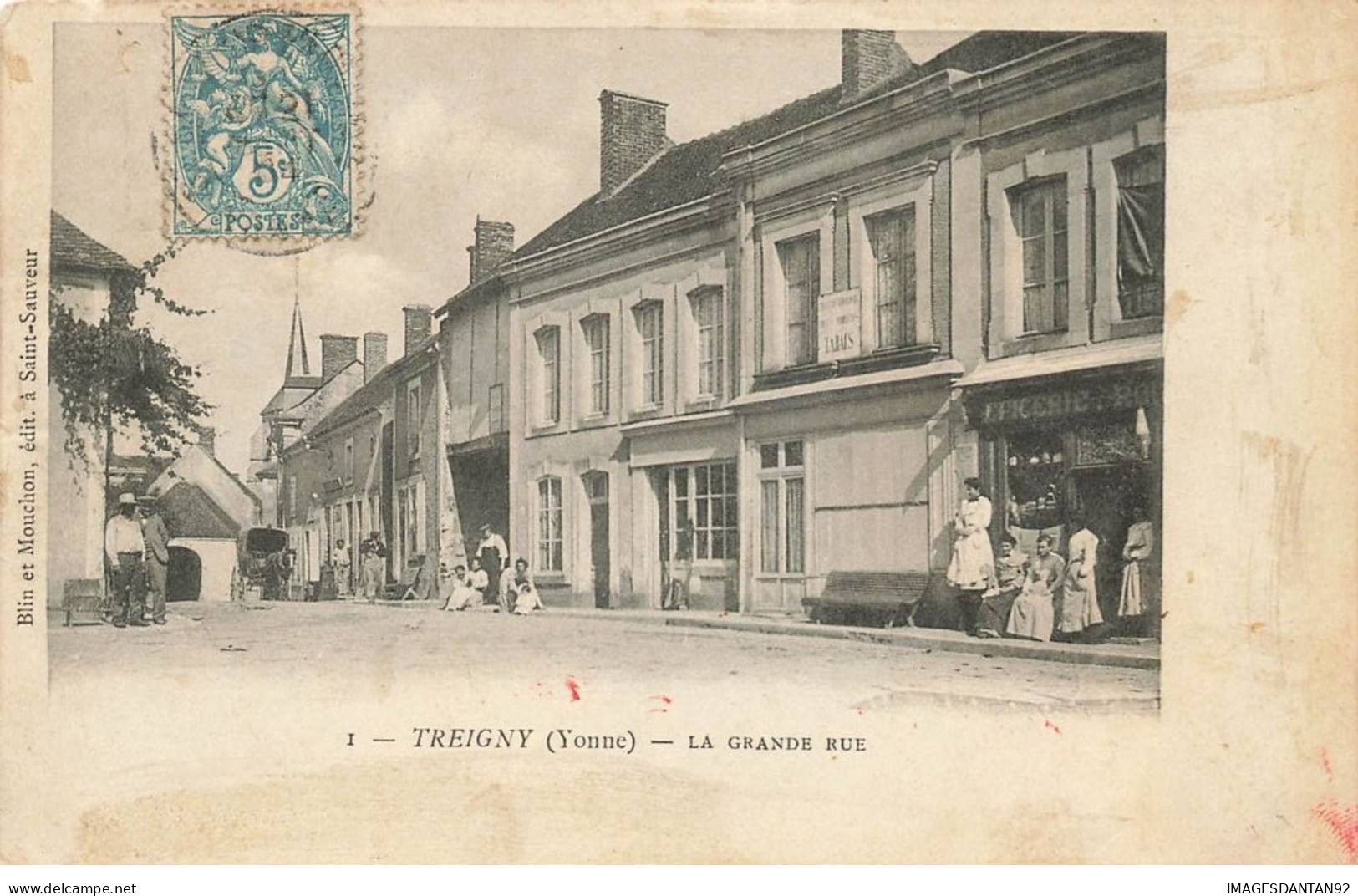 89 TREIGNY #MK48342 LA GRANDE RUE - Treigny