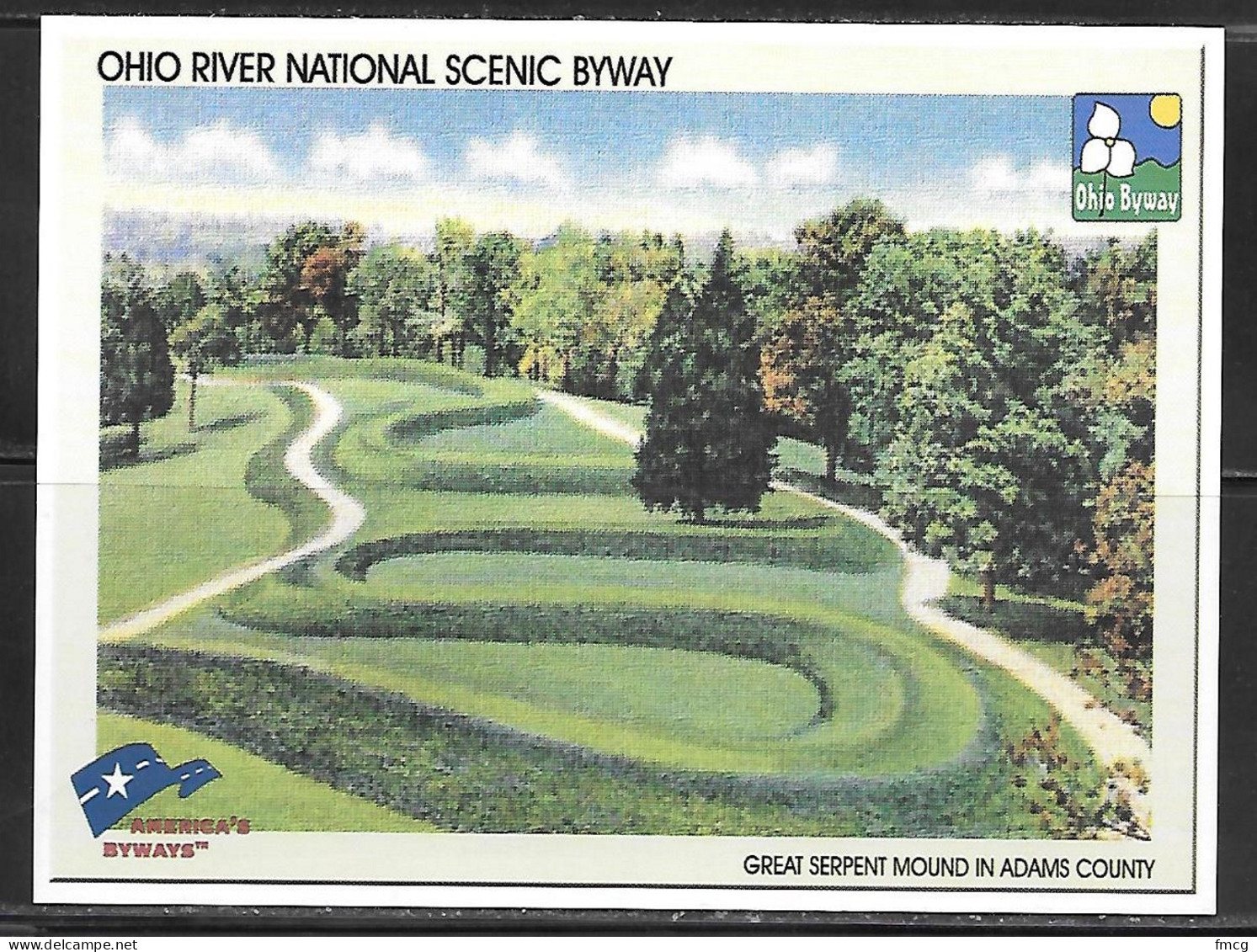 Ohio, Adams County, Great Serpent Mound, Unused - Other & Unclassified
