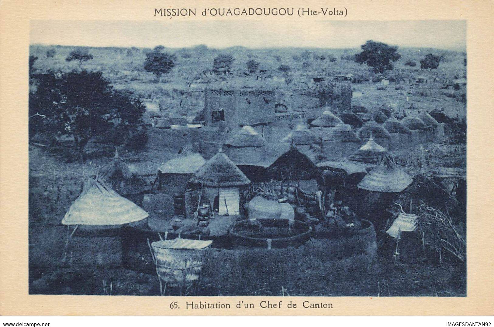 AFRIQUE #DC51000 HABITATION D UN CHEF DE CANTON MISSION OUADAGOUDOU - Burkina Faso