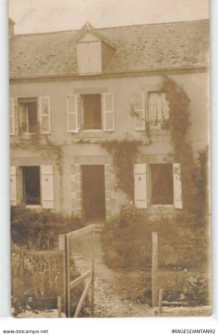 56 DAMGAN #FG52018 UNE VILLA CARTE PHOTO 1909 - Damgan