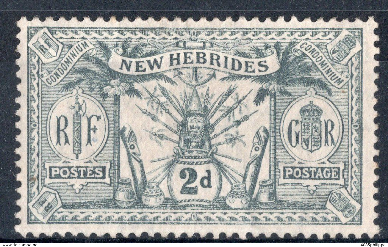 Nouvelles HEBRIDES Timbre-poste N°51* Neuf Charnière  TB Cote : 4€00 - Nuovi