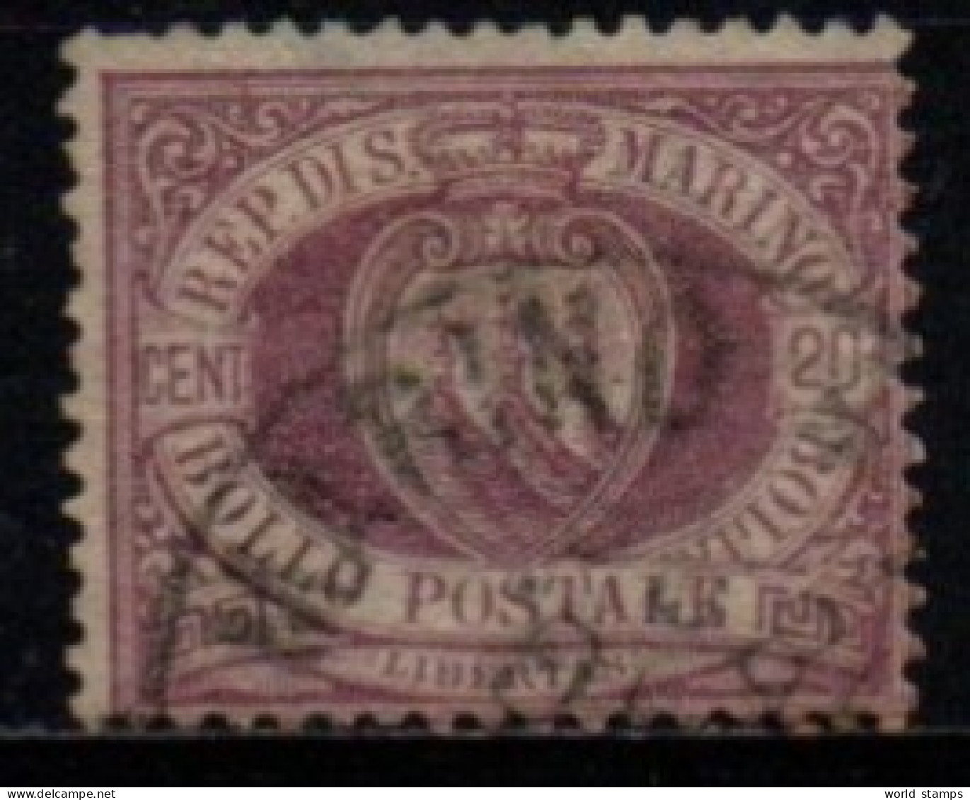 SAINT-MARIN 1895-9 O - Used Stamps