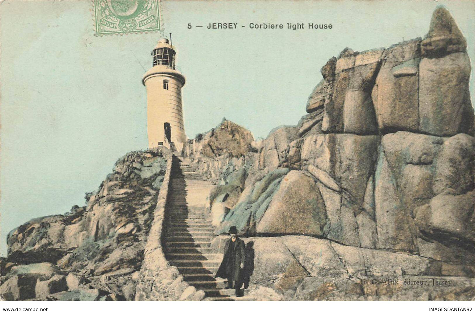 ROYAUME UNI #DC50751 JERSEY CORBIERE LIGHT HOUSE  PHARE - Other & Unclassified