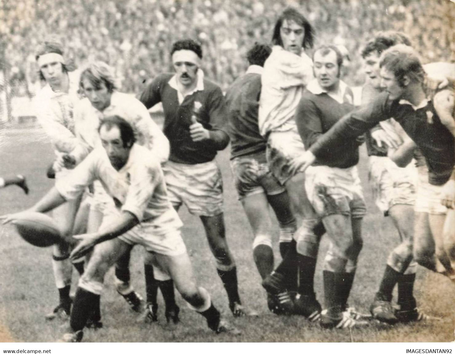 RUGBY #PPMK1379 PHOTO MATCH DE RUGBY ANGLETERRE GALLES A CARDIFF 20 /1 /73 - Sport