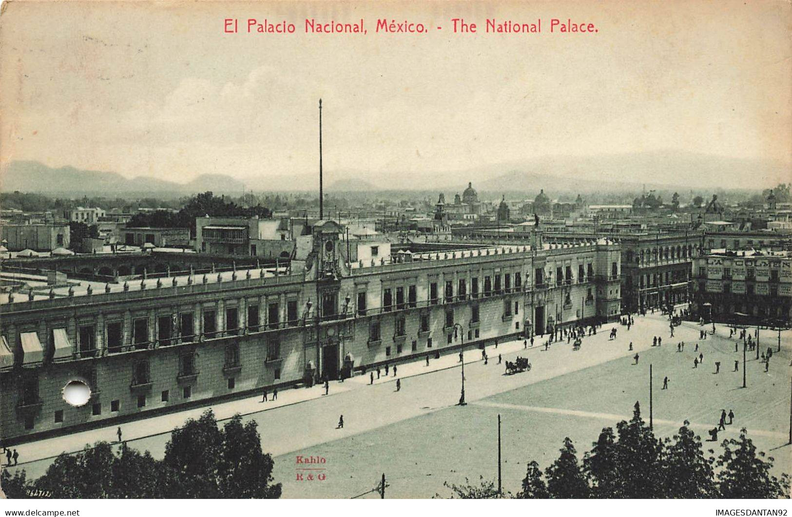 MEXIQUE #MK49122 EL PALACIO NACIONAL MEXICO - Mexique