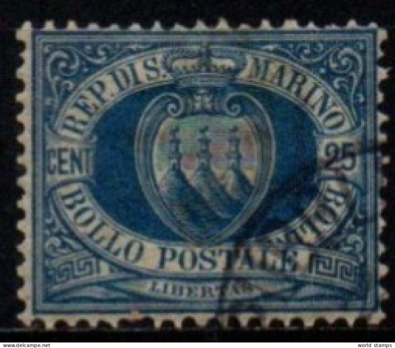 SAINT-MARIN 1895-9 O - Used Stamps