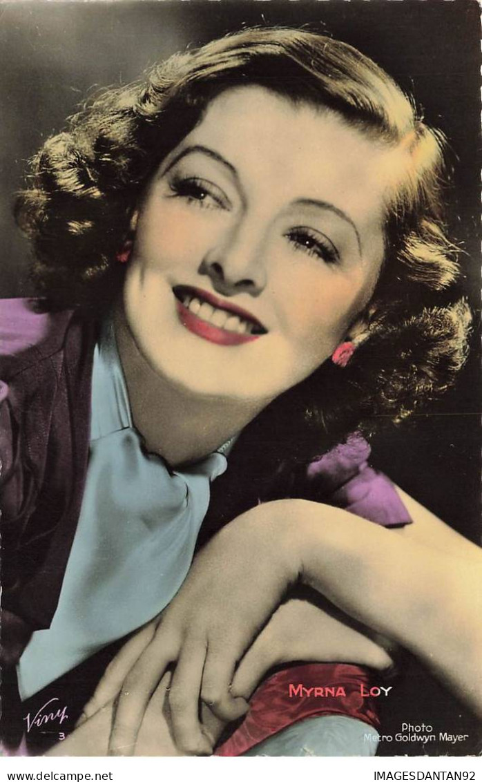 ACTRICE #MK52956 L ACTRICE MYRNA LOY - Actors