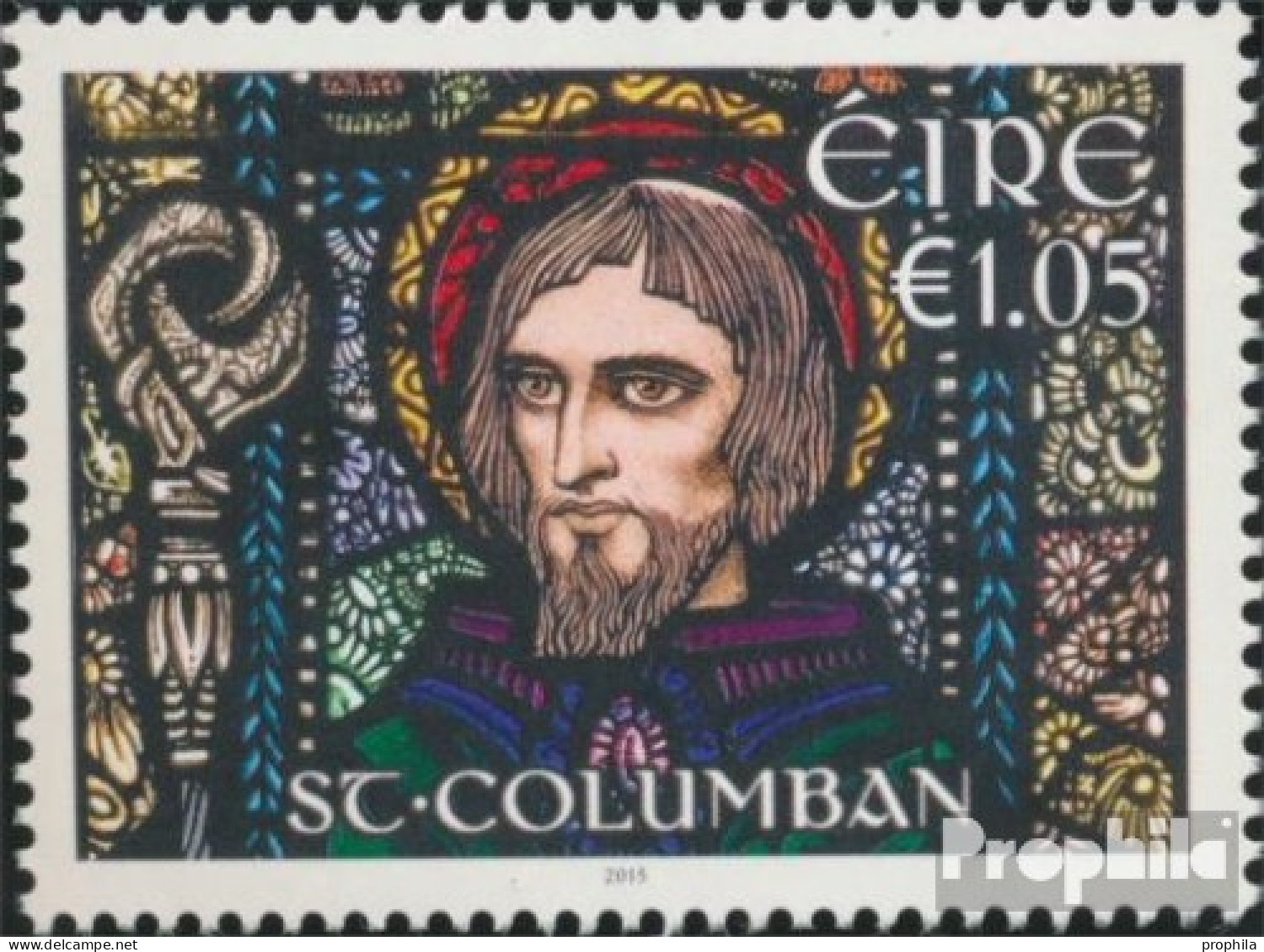 Irland 2154 (kompl.Ausg.) Postfrisch 2015 Heiliger Columban Von Luxeuil - Ongebruikt