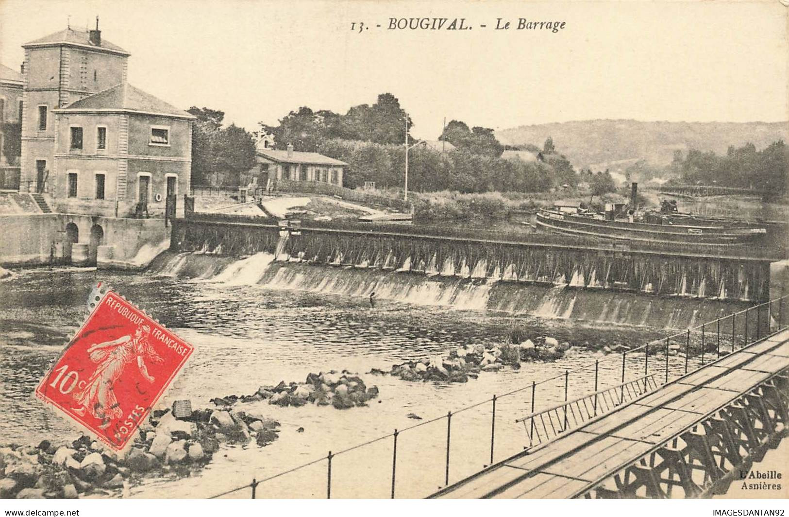 78 BOUGIVAL #AS39066 LE BARRAGE - Bougival