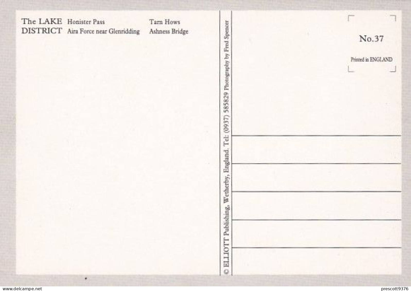 Multiview - Lake District  - Unused Postcard - Lake2 - Windermere