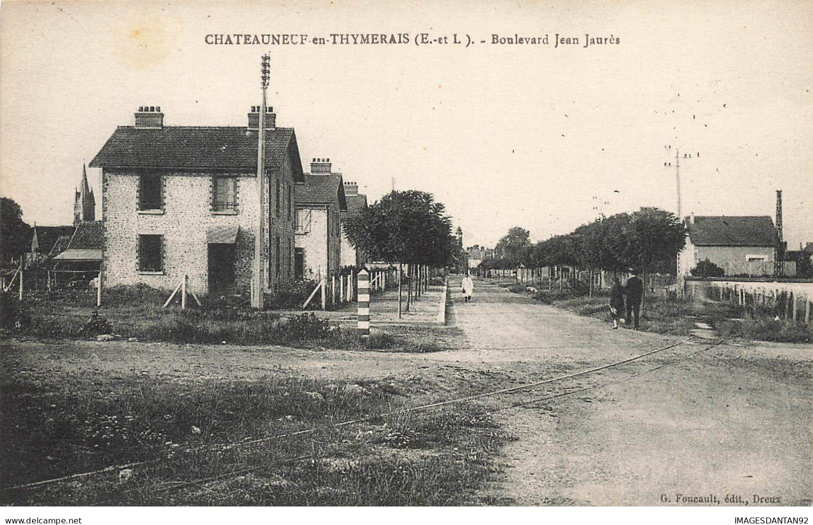 28 CHATEAUNEUF EN THYMERAIE #DC51736 BOULEVARD JEAN JAURES - Châteauneuf