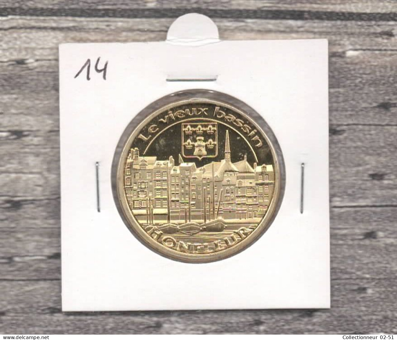 Médaille Souvenirs : Le Vieux Bassin (Honfeur) - Otros & Sin Clasificación