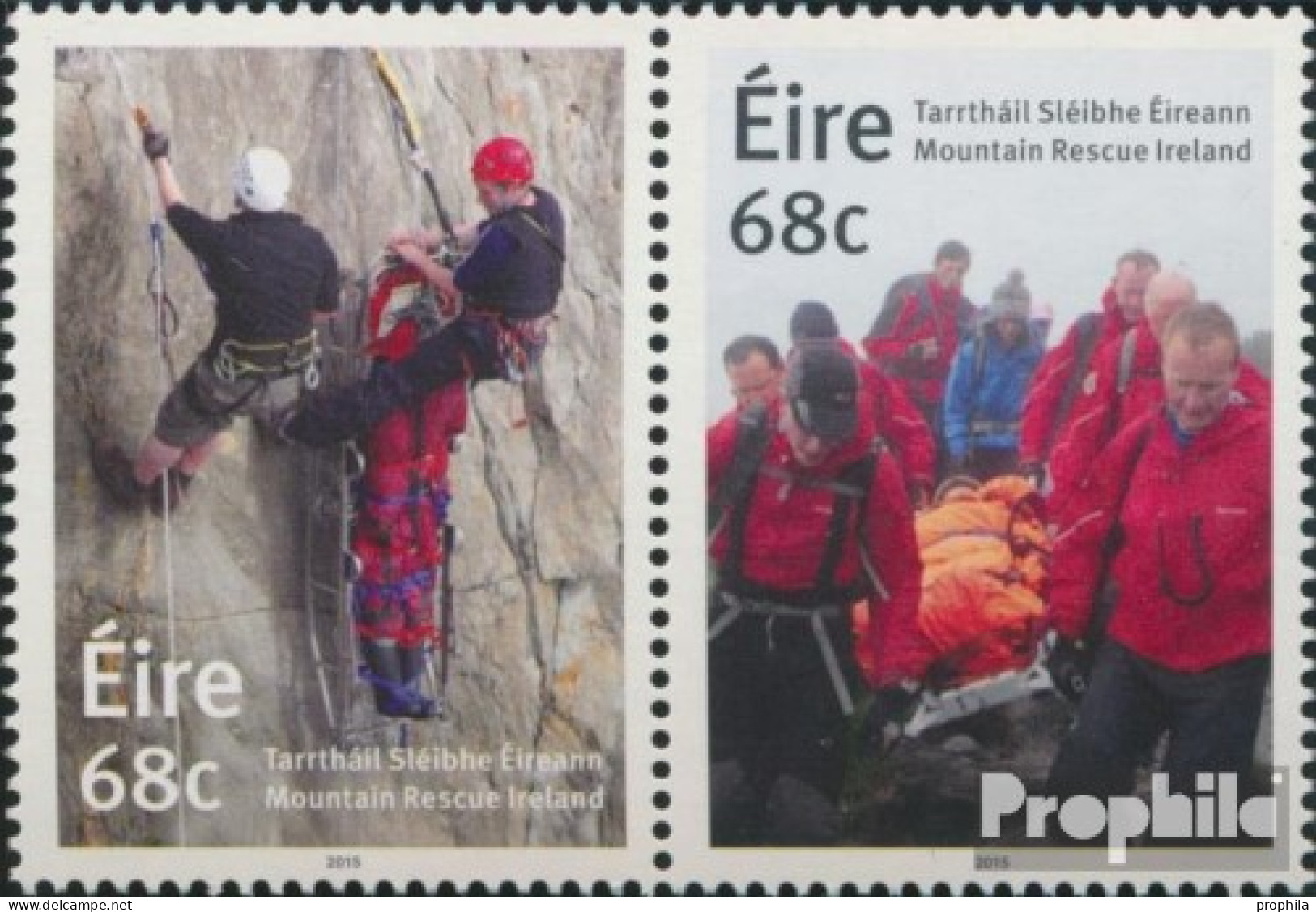 Irland 2133-2134 Paar (kompl.Ausg.) Postfrisch 2015 Bergrettung In Irland - Ungebraucht